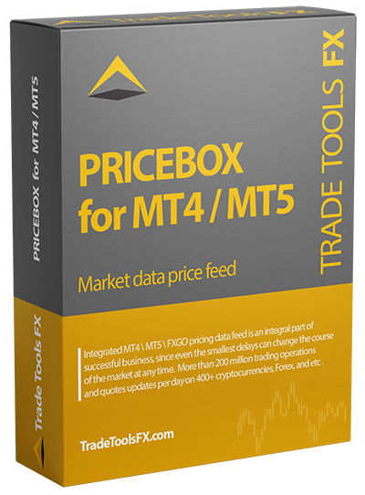 MT4 / MT5 (metatrader 4/5) markets data price feeder