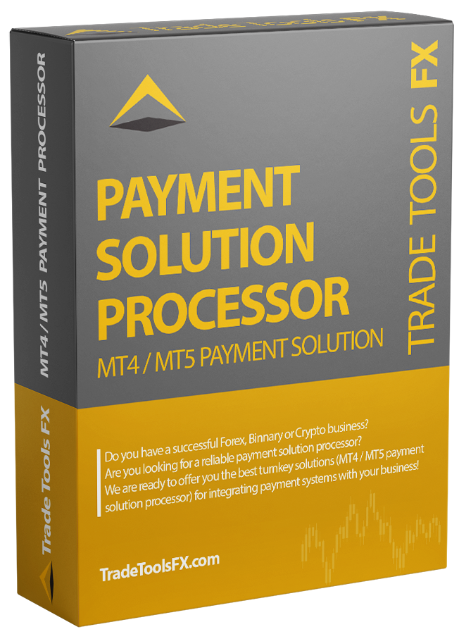 payment solution processor MT4 / MT5 / FXGO